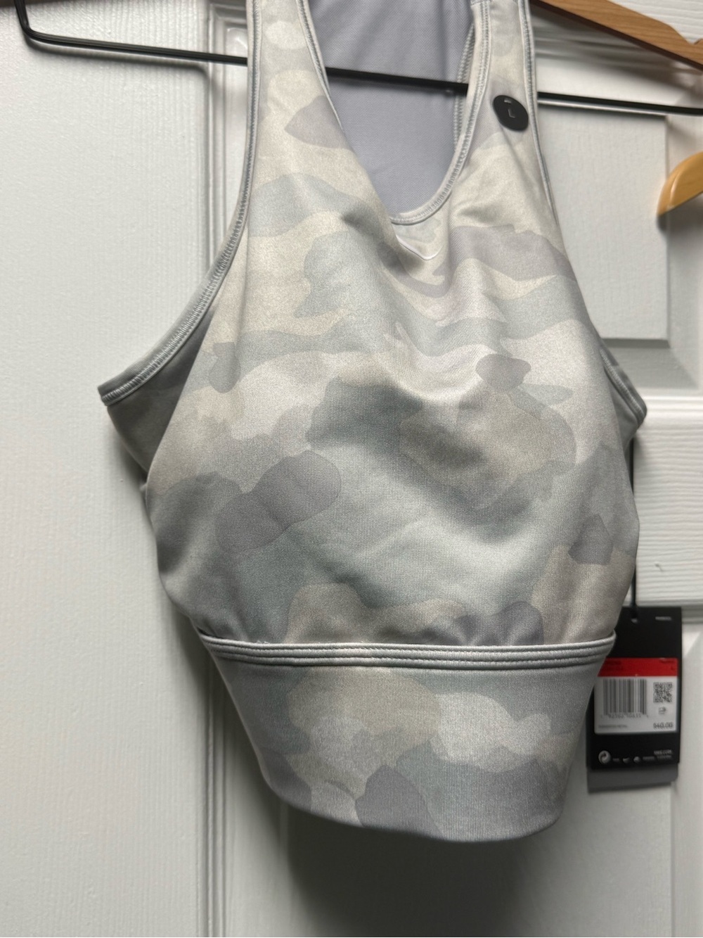 Nike Dri-FIT Light Gray Sport Tank and Leggings - Picture 7 of 12
